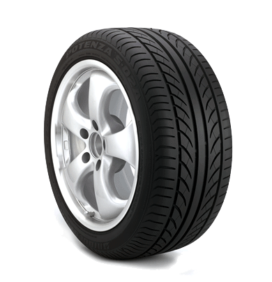 Bridgestone Potenza S-02A Angle view
