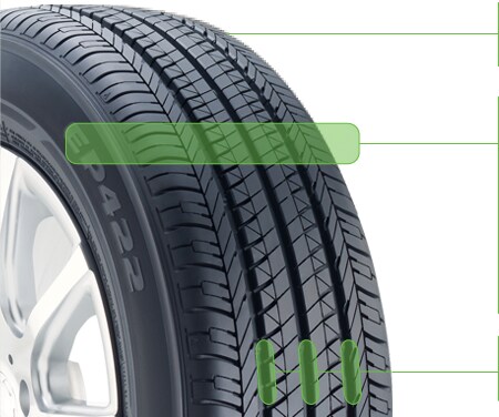 EP 422 tread diagram