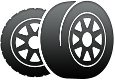 two tires icon